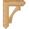 Ekena Millwork Westlake Arts & Crafts Rough Sawn Bracket, Western Red Cedar, 4"W x 16"D x 20"H BKT04X16X20WTL03RWR - alternate 3